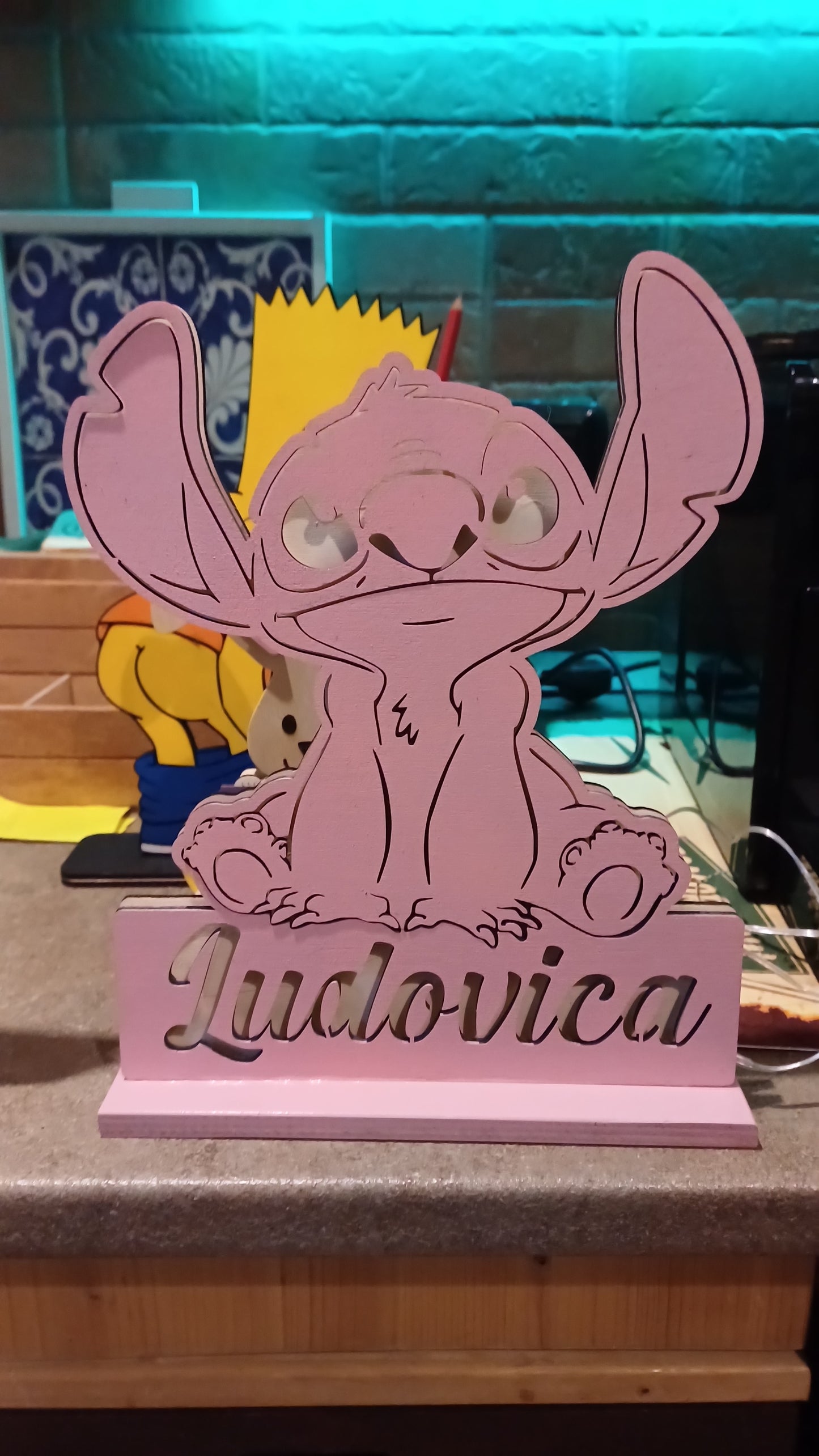 Lampada "stitch "